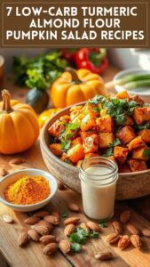 7 Low-Carb Turmeric & Almond Flour Pumpkin Salad Recipes
