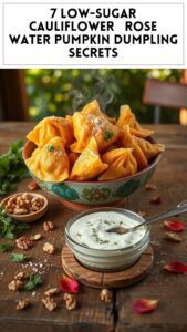 7 Low-Sugar Cauliflower & Rose Water Pumpkin Dumpling Secrets