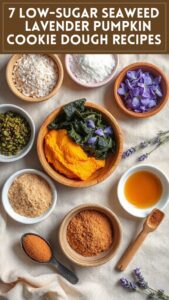 7 Low-Sugar Seaweed & Lavender Pumpkin Cookie Dough Recipes