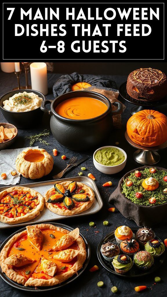 7 Main Halloween Dishes That Feed 6–8 Guests