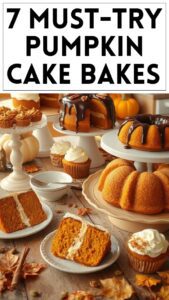 7 Must-Try Pumpkin Cake Bakes