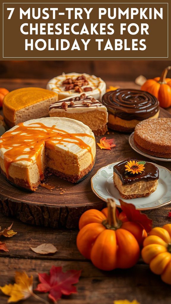7 Must-Try Pumpkin Cheesecakes for Holiday Tables