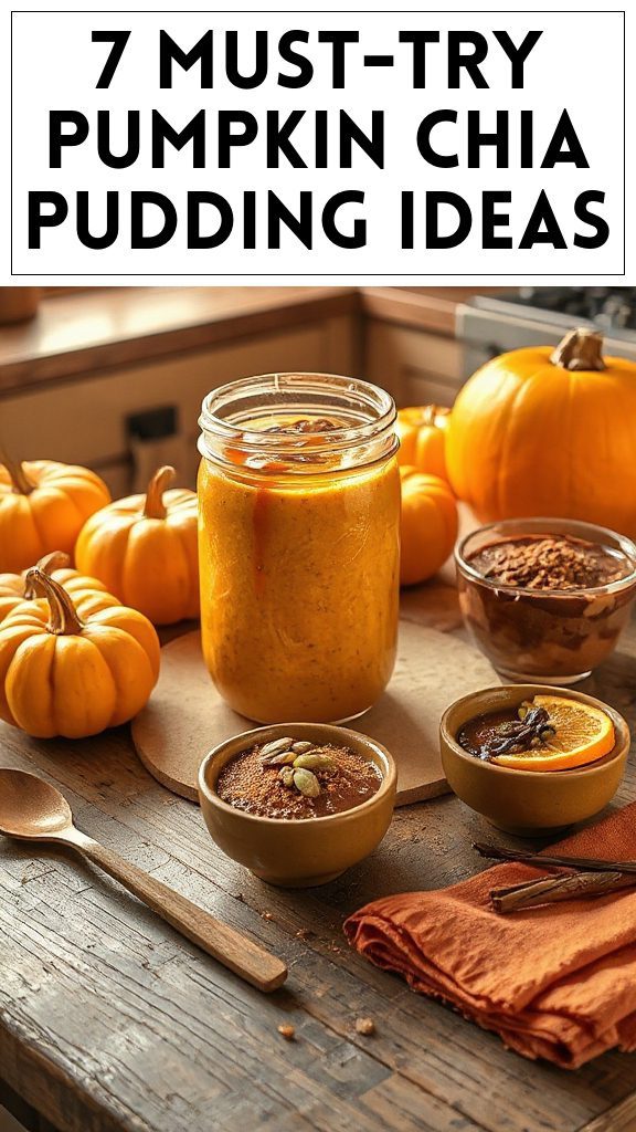 7 Must-Try Pumpkin Chia Pudding Ideas