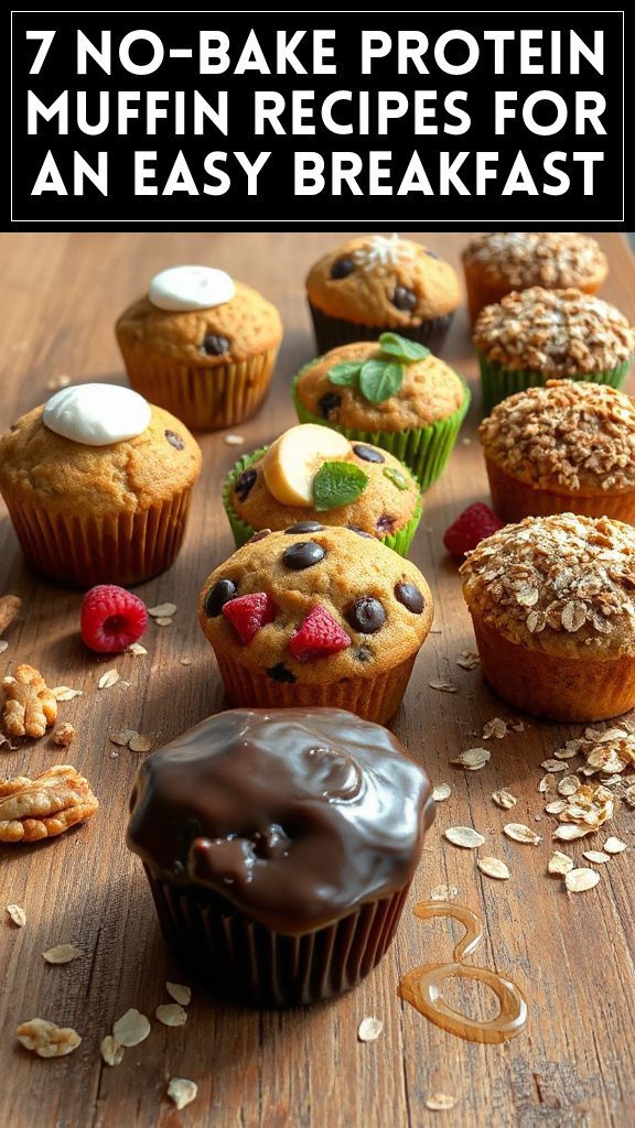 7 No-Bake Protein Muffin Recipes for an Easy Breakfast
