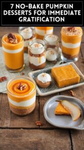 7 No-Bake Pumpkin Desserts For Immediate Gratification