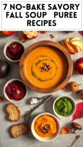 7 No-Bake Savory Fall Soup & Puree Recipes