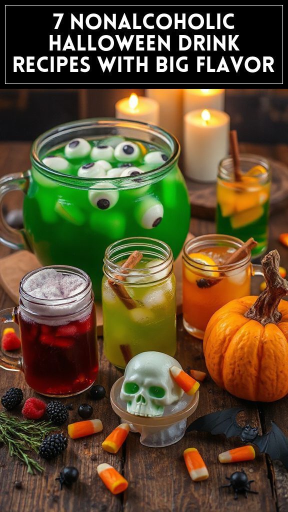7 Nonalcoholic Halloween Drink Recipes With Big Flavor