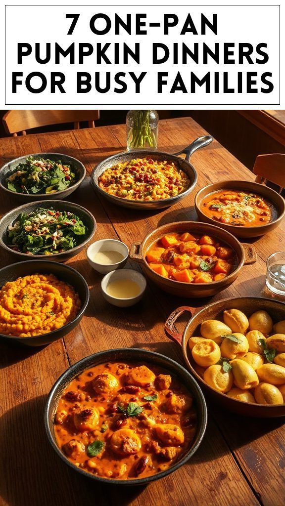 7 One-Pan Pumpkin Dinners For Busy Families