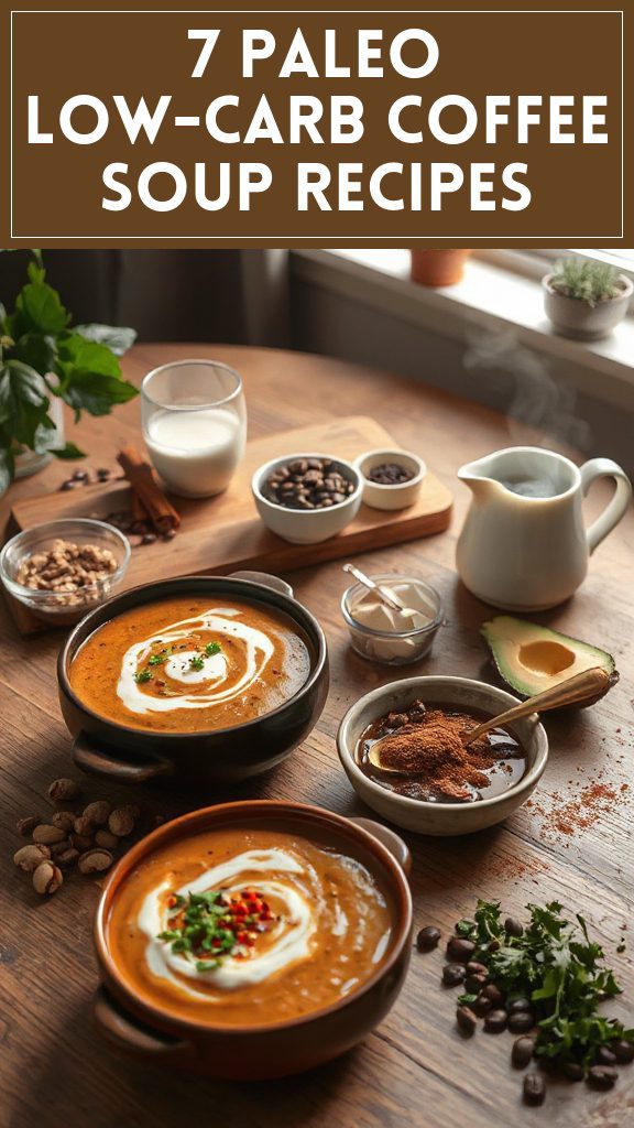 7 Paleo Low-Carb Coffee Soup Recipes