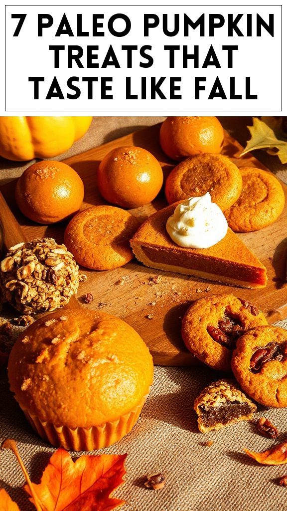 7 Paleo Pumpkin Treats That Taste Like Fall