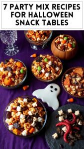 7 Party Mix Recipes for Halloween Snack Tables