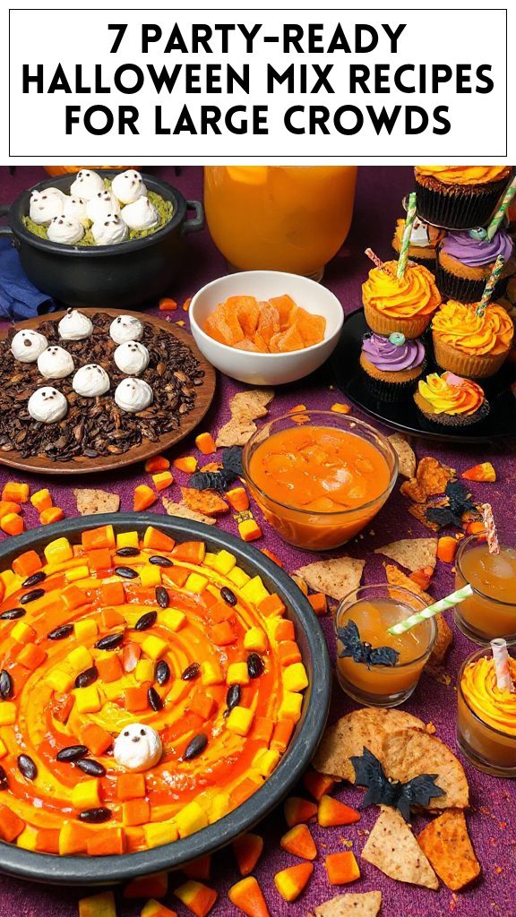 7 Party-Ready Halloween Mix Recipes for Large Crowds