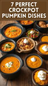7 Perfect Crockpot Pumpkin Dishes