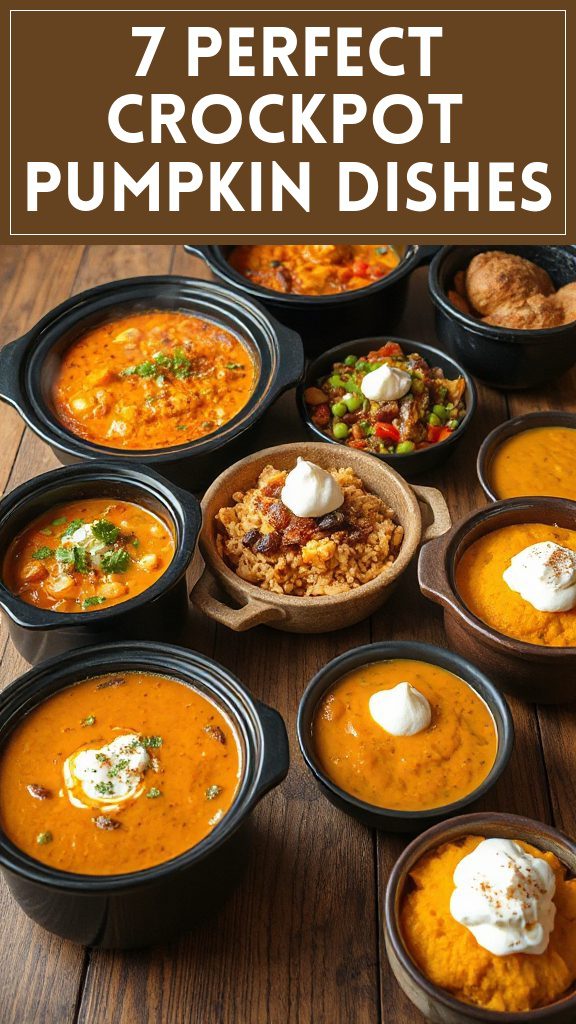 7 Perfect Crockpot Pumpkin Dishes