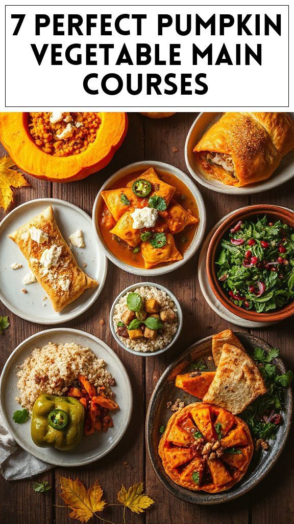 7 Perfect Pumpkin Vegetable Main Courses