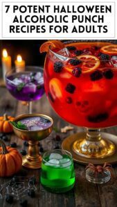 7 Potent Halloween Alcoholic Punch Recipes for Adults
