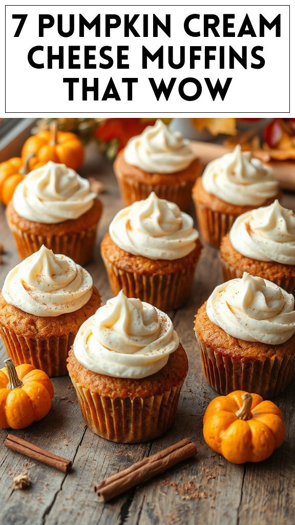 7 Pumpkin Cream Cheese Muffins That Wow