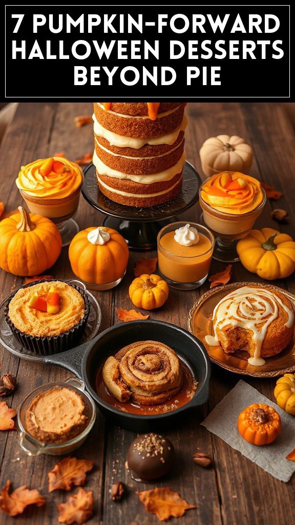 7 Pumpkin-Forward Halloween Desserts Beyond Pie