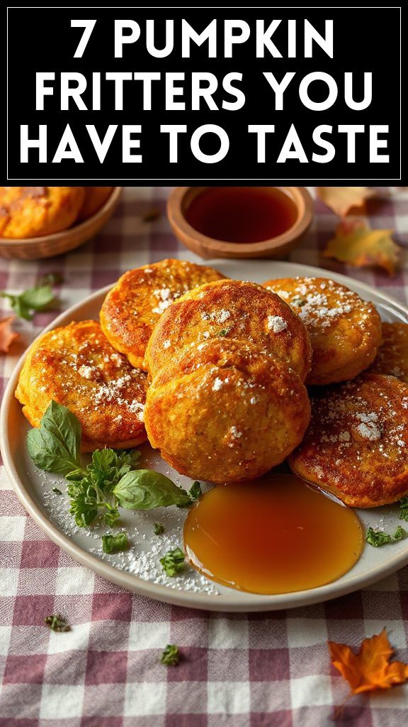 7 Pumpkin Fritters You Have To Taste