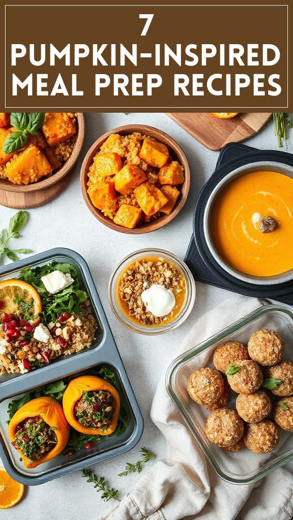 7 Pumpkin-inspired Meal Prep Recipes