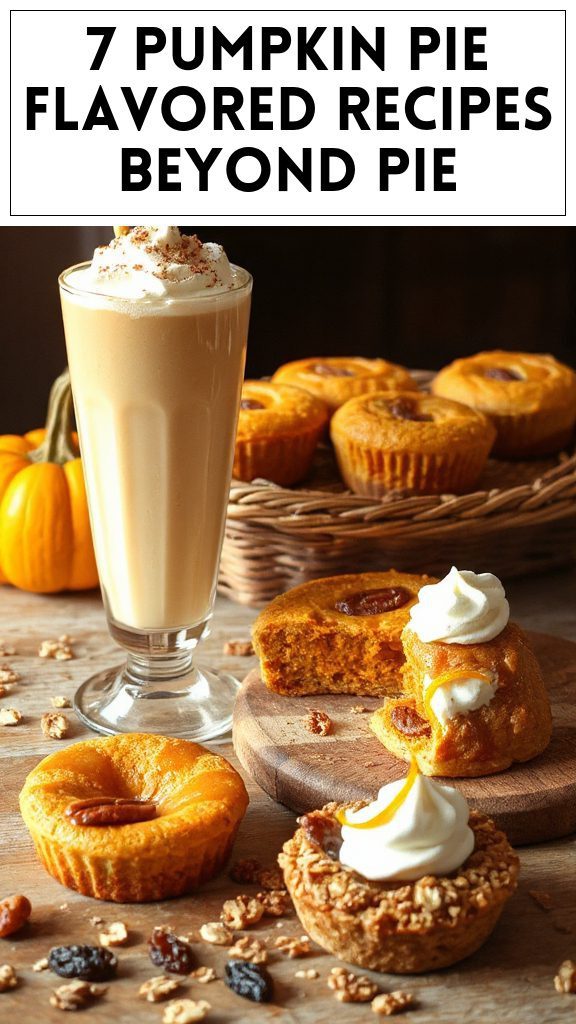 7 Pumpkin Pie Flavored Recipes Beyond Pie