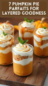 7 Pumpkin Pie Parfaits for Layered Goodness