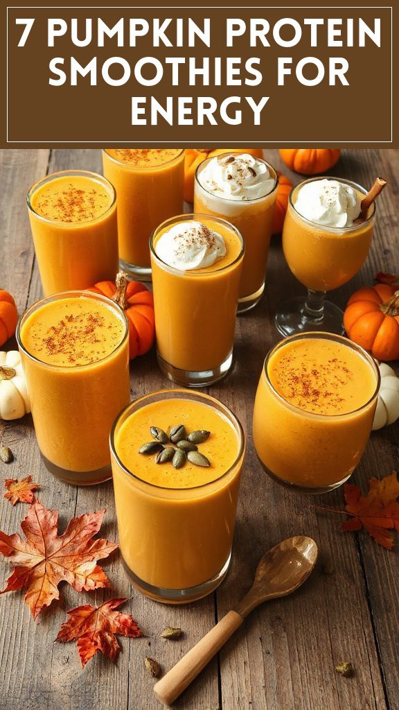 7 Pumpkin Protein Smoothies For Energy