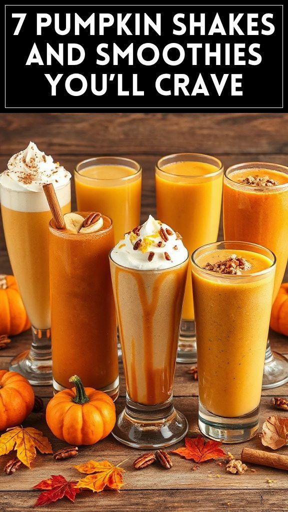 7 Pumpkin Shakes and Smoothies You’ll Crave