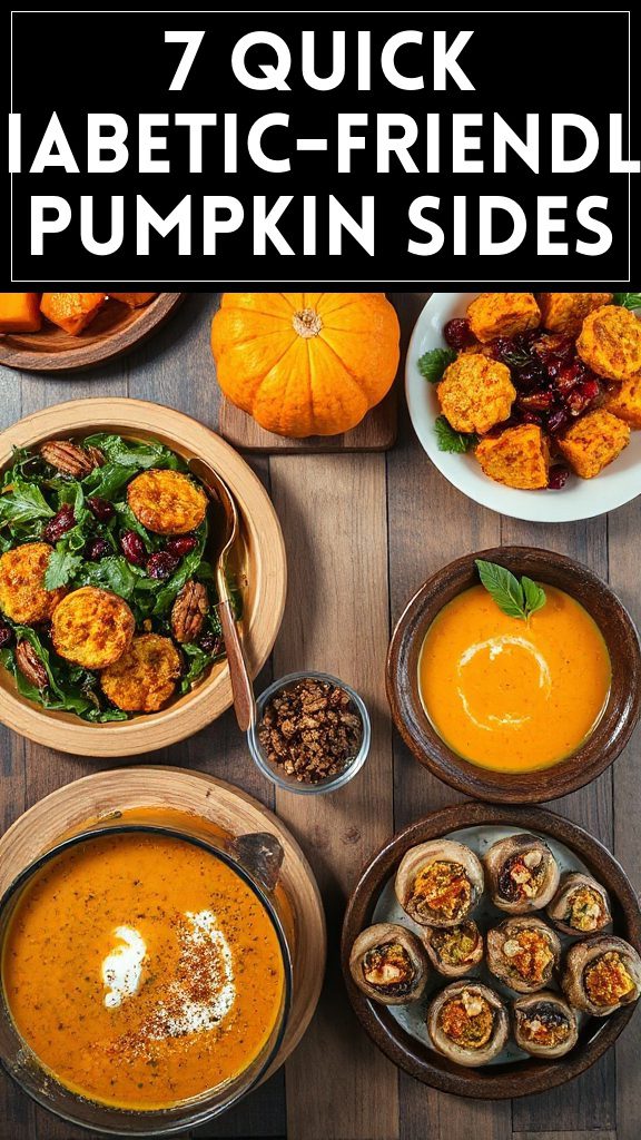 7 Quick Diabetic-Friendly Pumpkin Sides