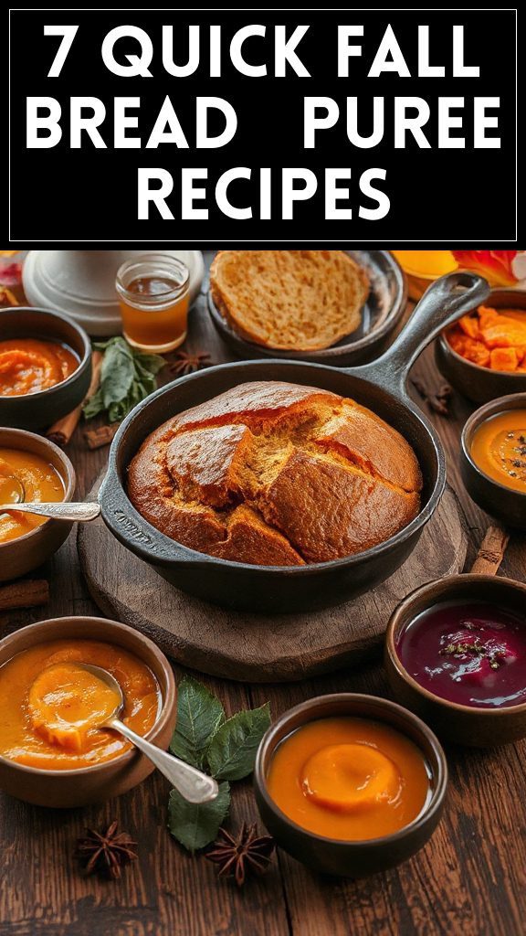 7 Quick Fall Bread & Puree Recipes