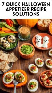 7 Quick Halloween Appetizer Recipe Solutions