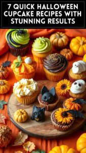 7 Quick Halloween Cupcake Recipes With Stunning Results