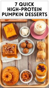 7 Quick High-Protein Pumpkin Desserts