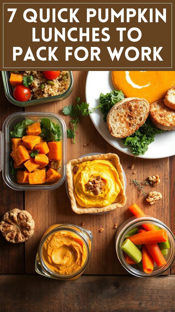 7 Quick Pumpkin Lunches To Pack For Work
