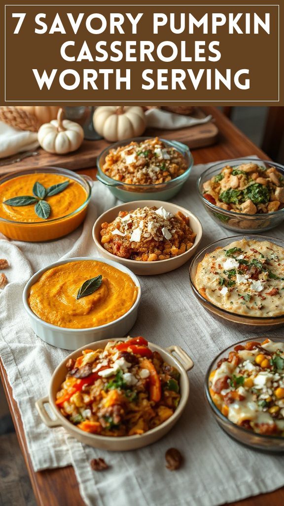 7 Savory Pumpkin Casseroles Worth Serving