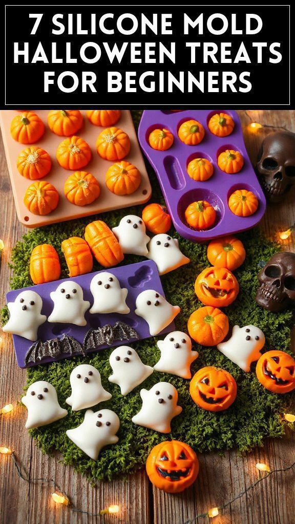 7 Silicone Mold Halloween Treats for Beginners