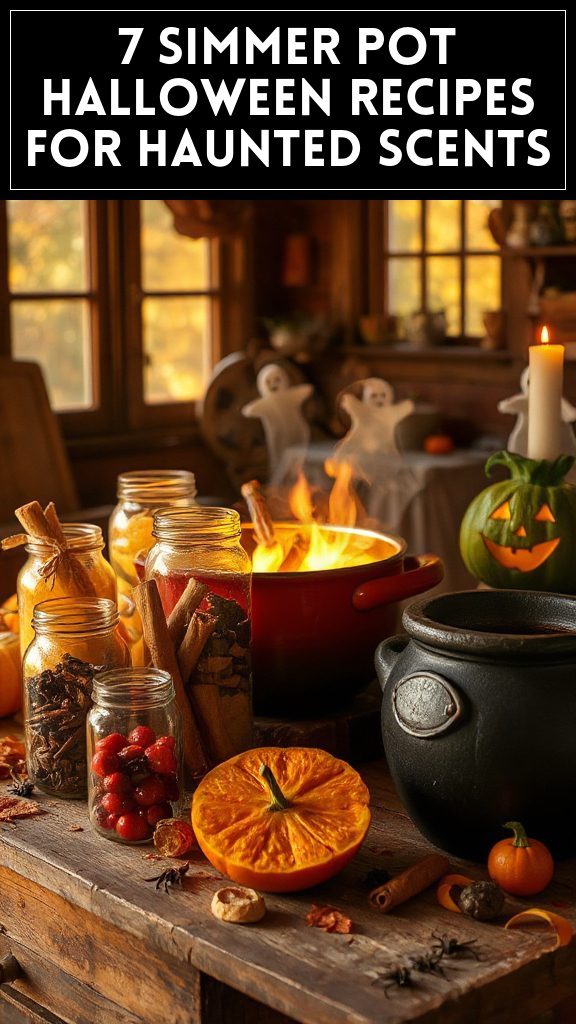 7 Simmer Pot Halloween Recipes for Haunted Scents