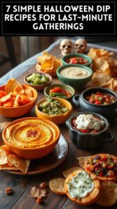 7 Simple Halloween Dip Recipes for Last-Minute Gatherings