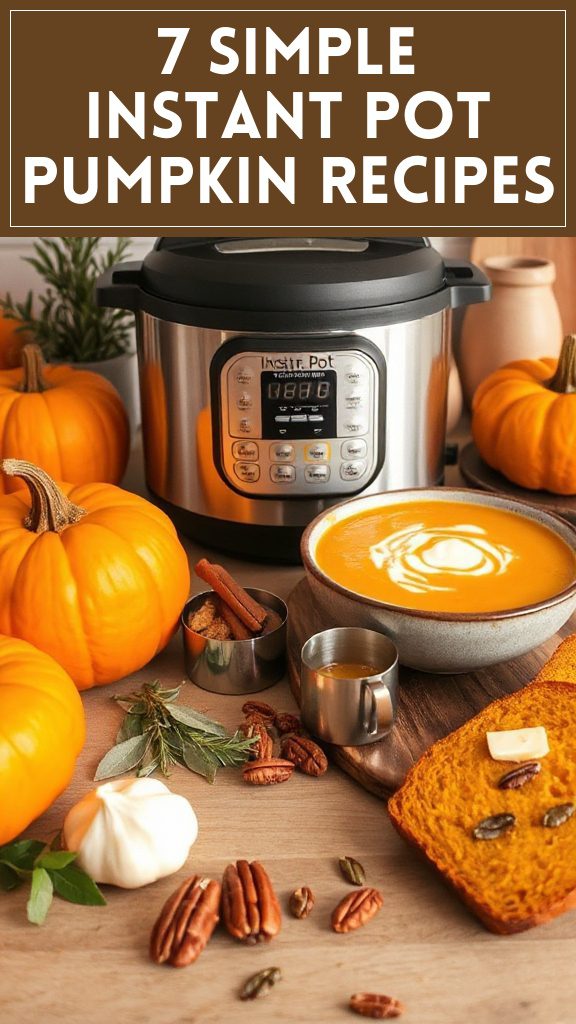 7 Simple Instant Pot Pumpkin Recipes
