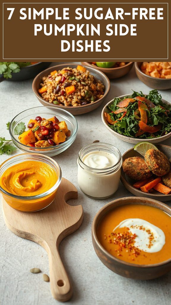 7 Simple Sugar-Free Pumpkin Side Dishes