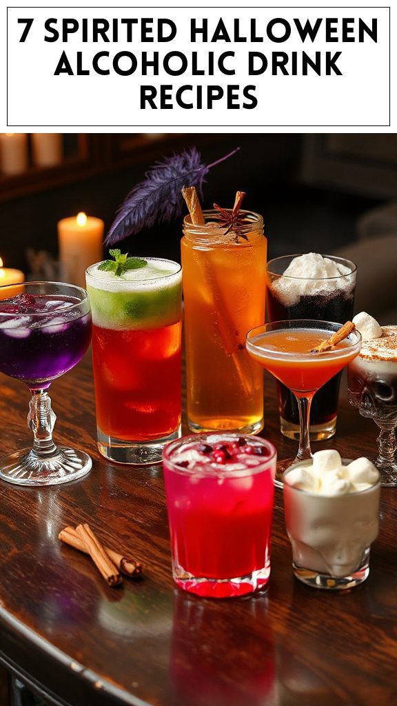 7 Spirited Halloween Alcoholic Drink Recipes