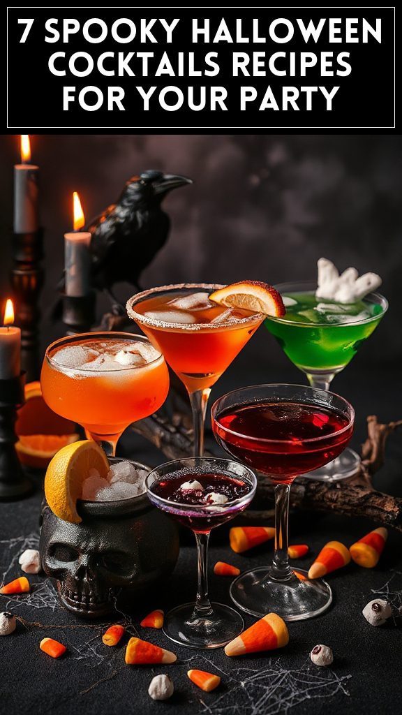 7 Spooky Halloween Cocktails Recipes for Your Party