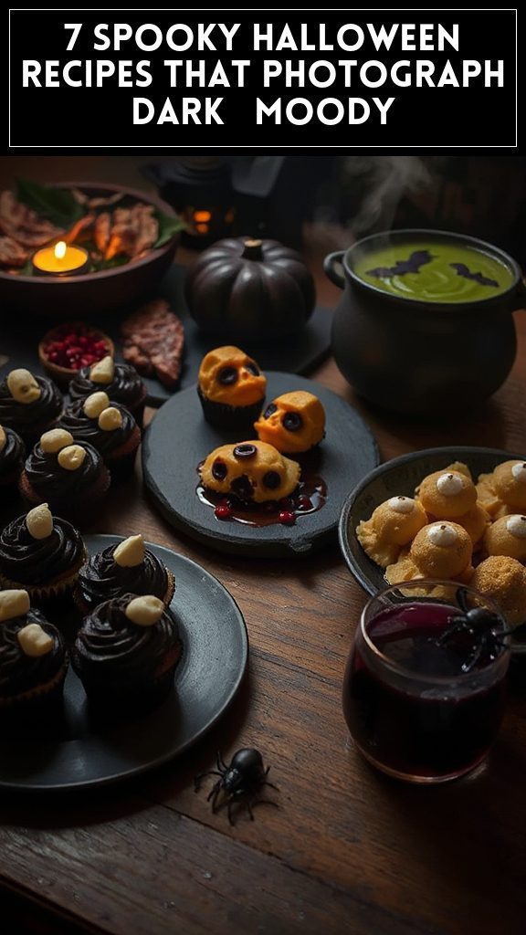 7 Spooky Halloween Recipes That Photograph Dark & Moody
