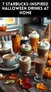 7 Starbucks-Inspired Halloween Drinks at Home