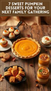7 Sweet Pumpkin Desserts For Your Next Family Gathering