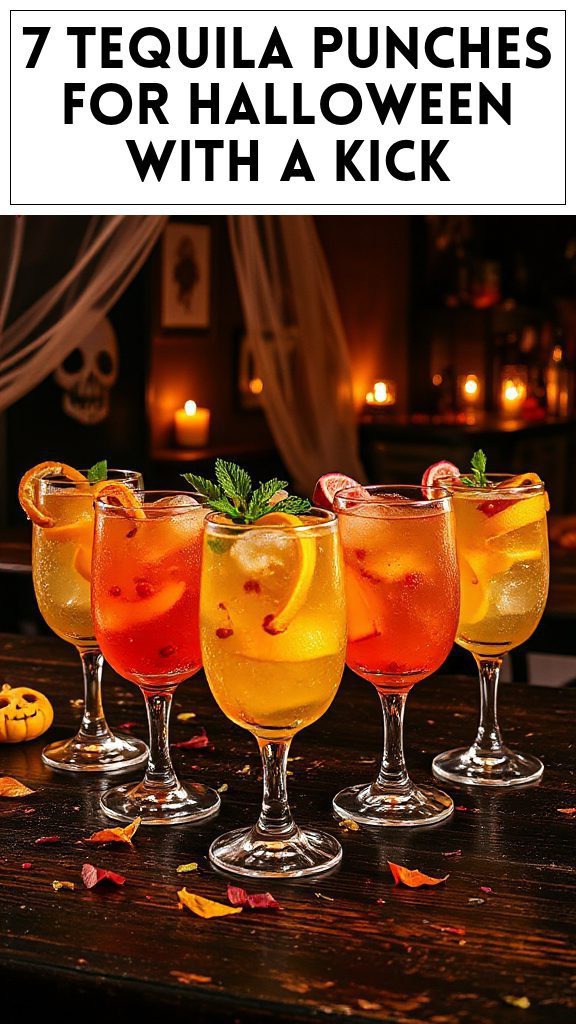 7 Tequila Punches for Halloween With a Kick