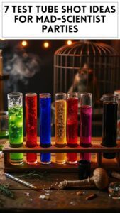 7 Test Tube Shot Ideas for Mad-Scientist Parties