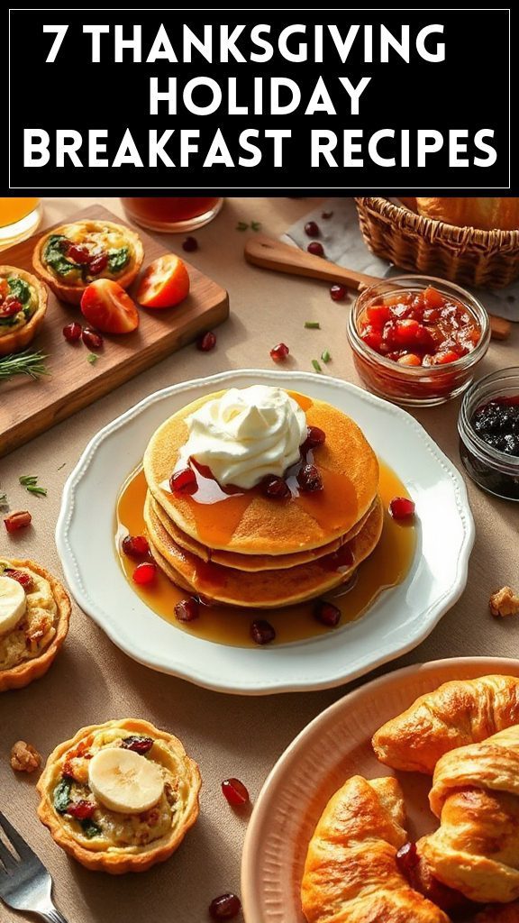 7 Thanksgiving & Holiday Breakfast Recipes