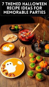 7 Themed Halloween Recipe Ideas for Memorable Parties