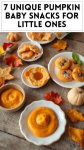 7 Unique Pumpkin Baby Snacks for Little Ones
